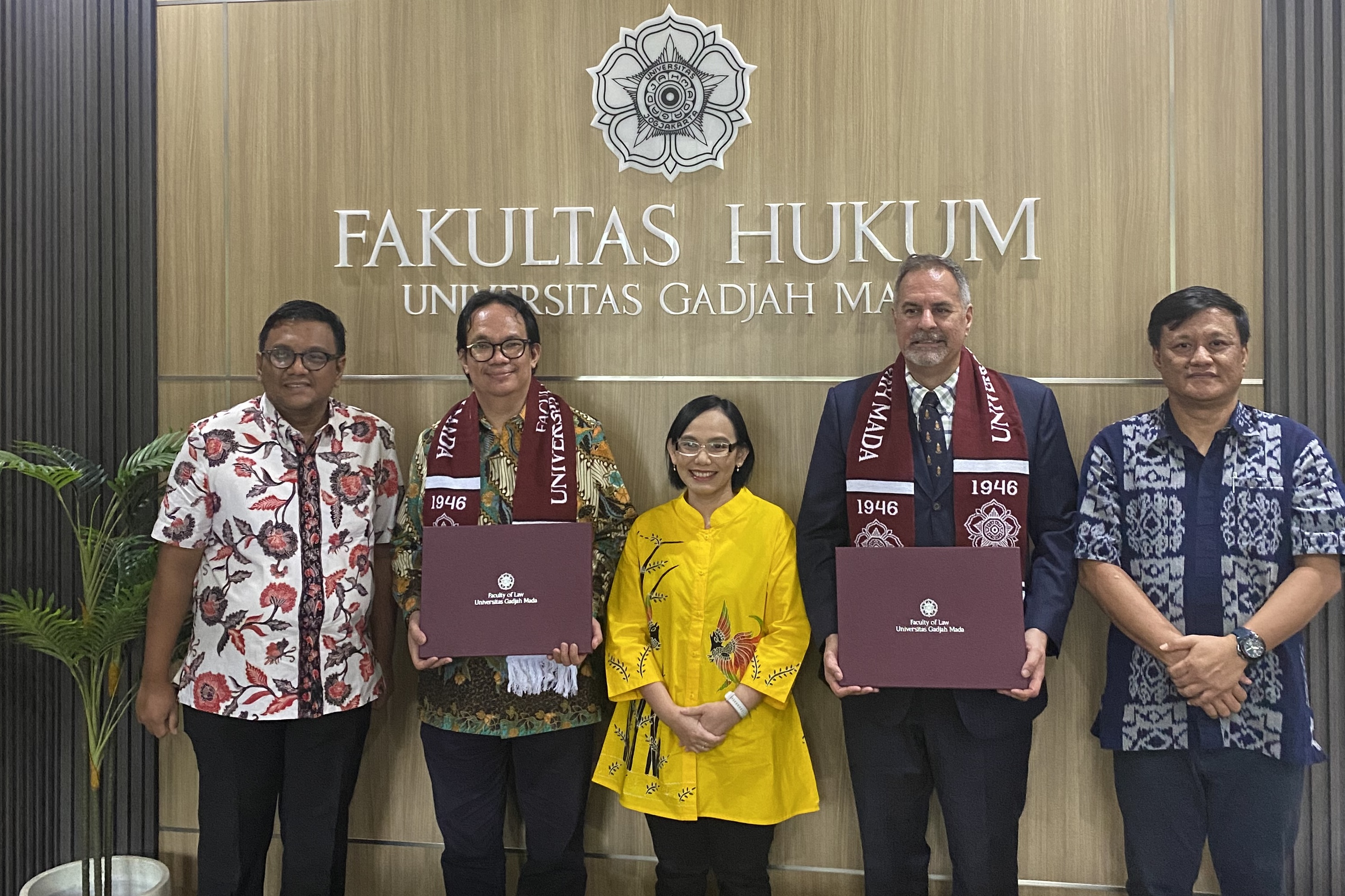 Signing of the MoU between Faculty of Law, Universitas Gadjah Mada and Monash Law