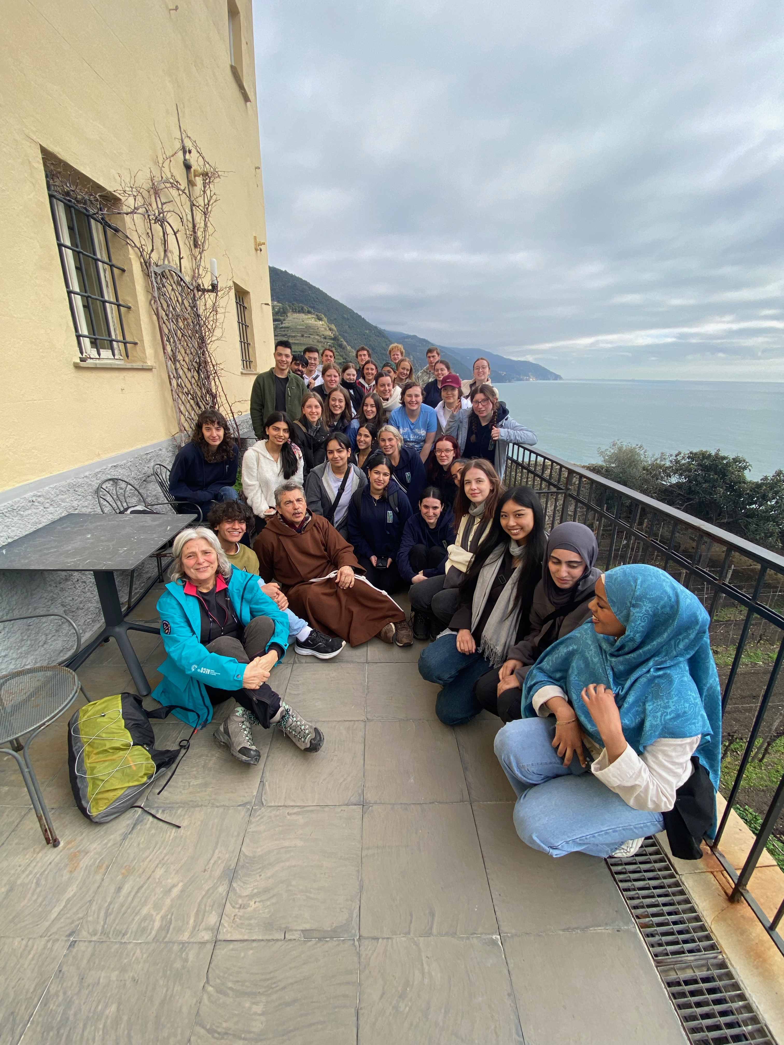 GIG students in Cinque Terre