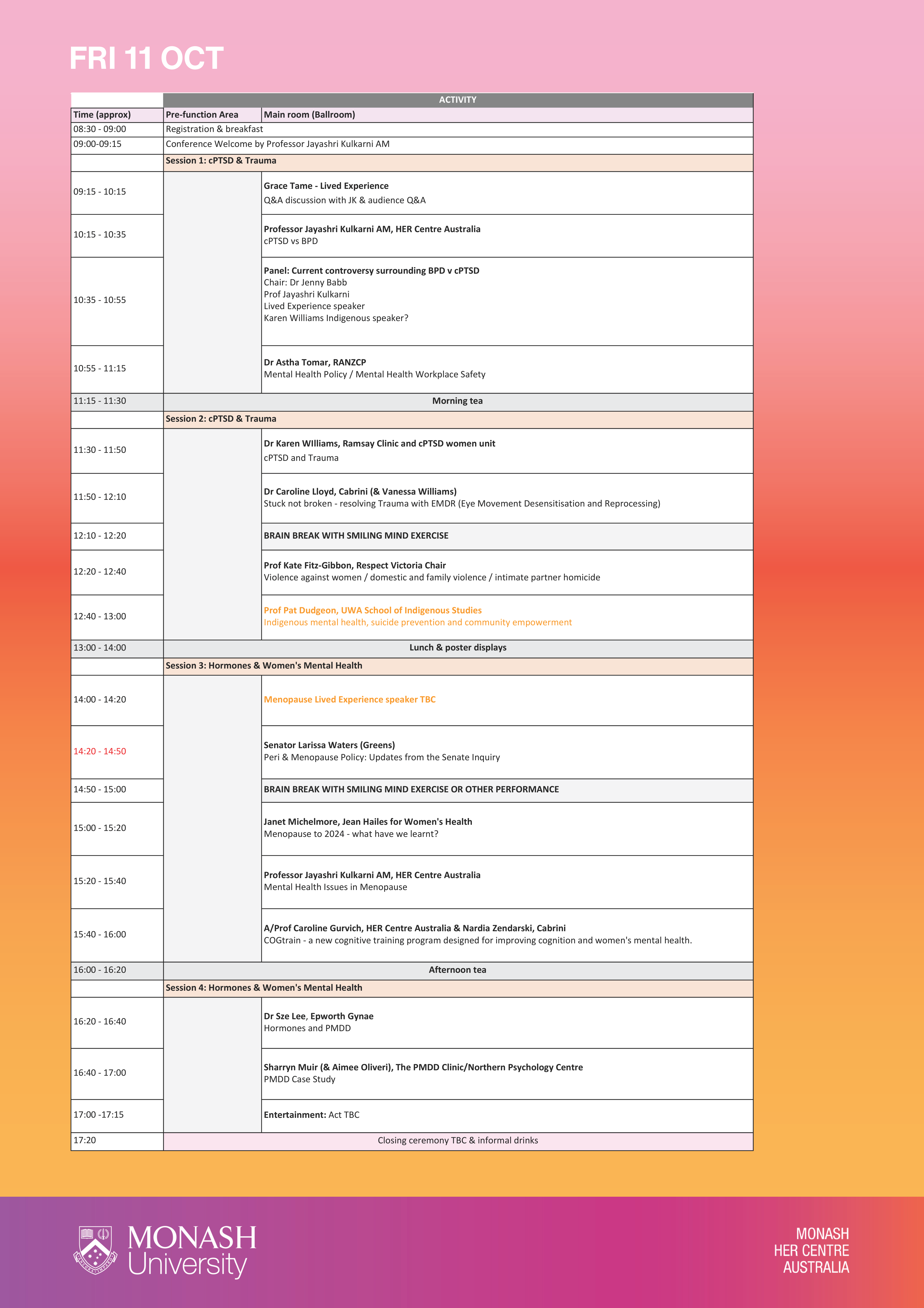 Program Day 2