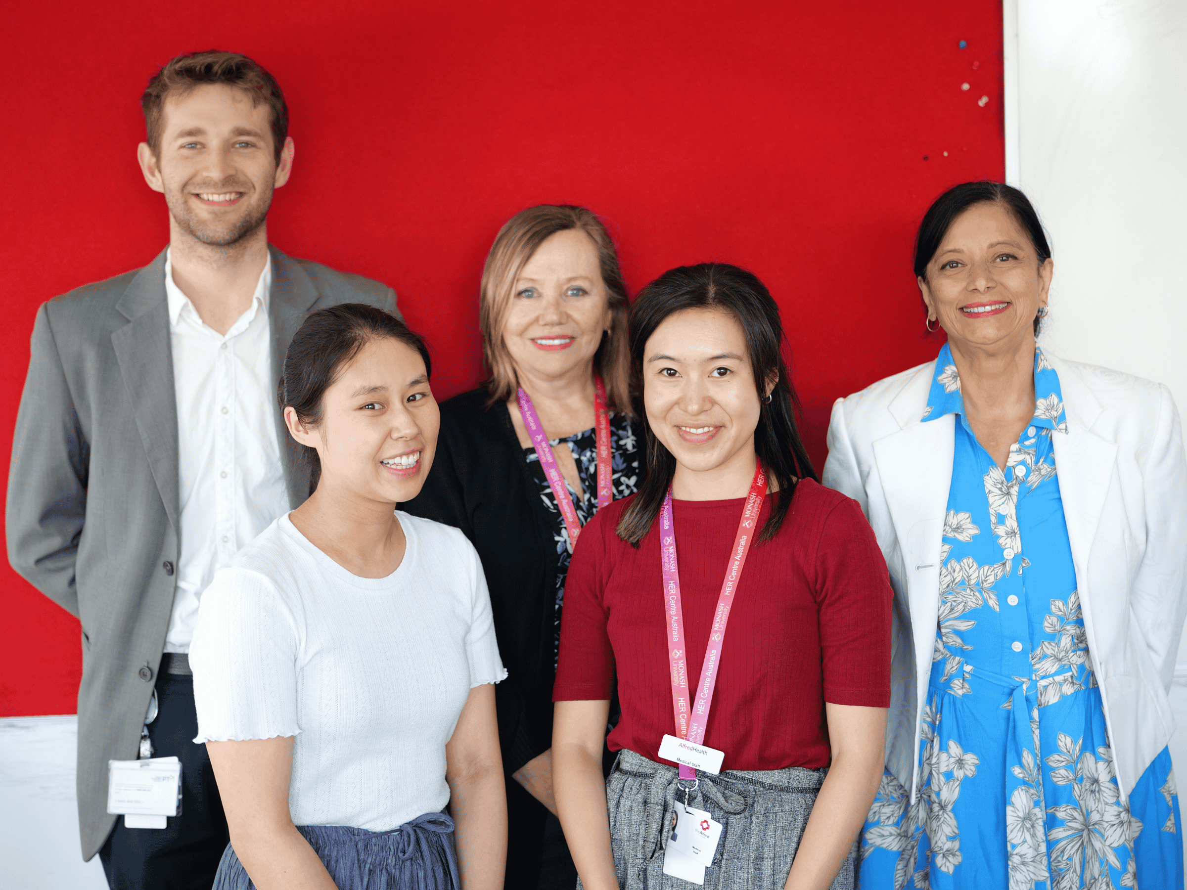 Staff of the HER Centre Women's Mental Health clinic