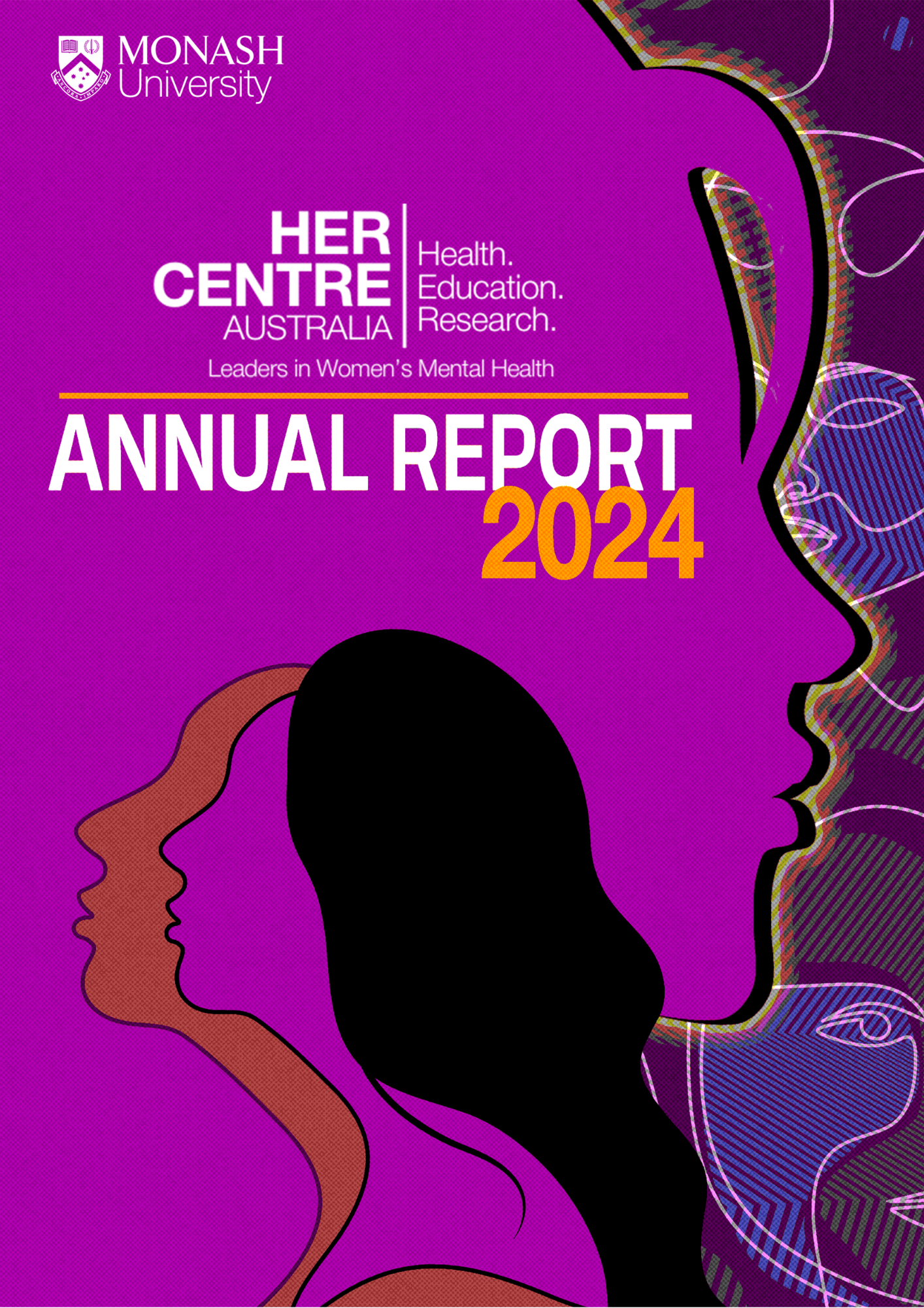 HER Centre Australia 2024 Annual Report Cover