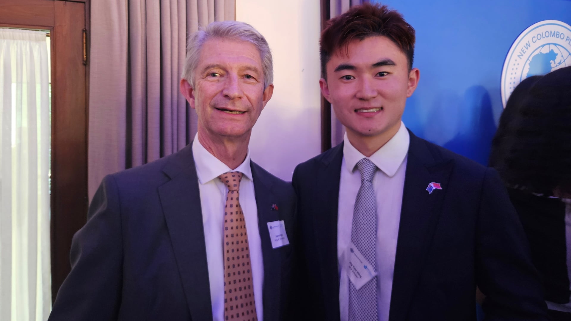 Left: Mr. David Olsson AM Location: Canberra, Australia