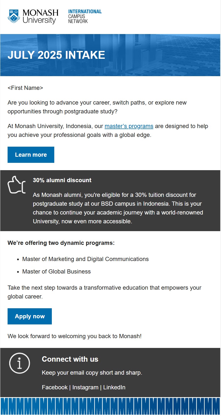 Email example GENERAL