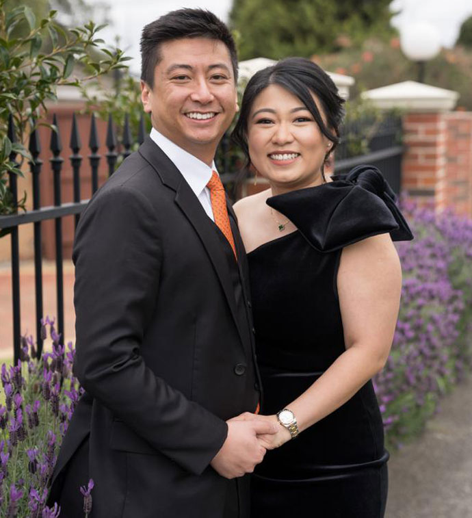 Sally Sim and Brian Szeto