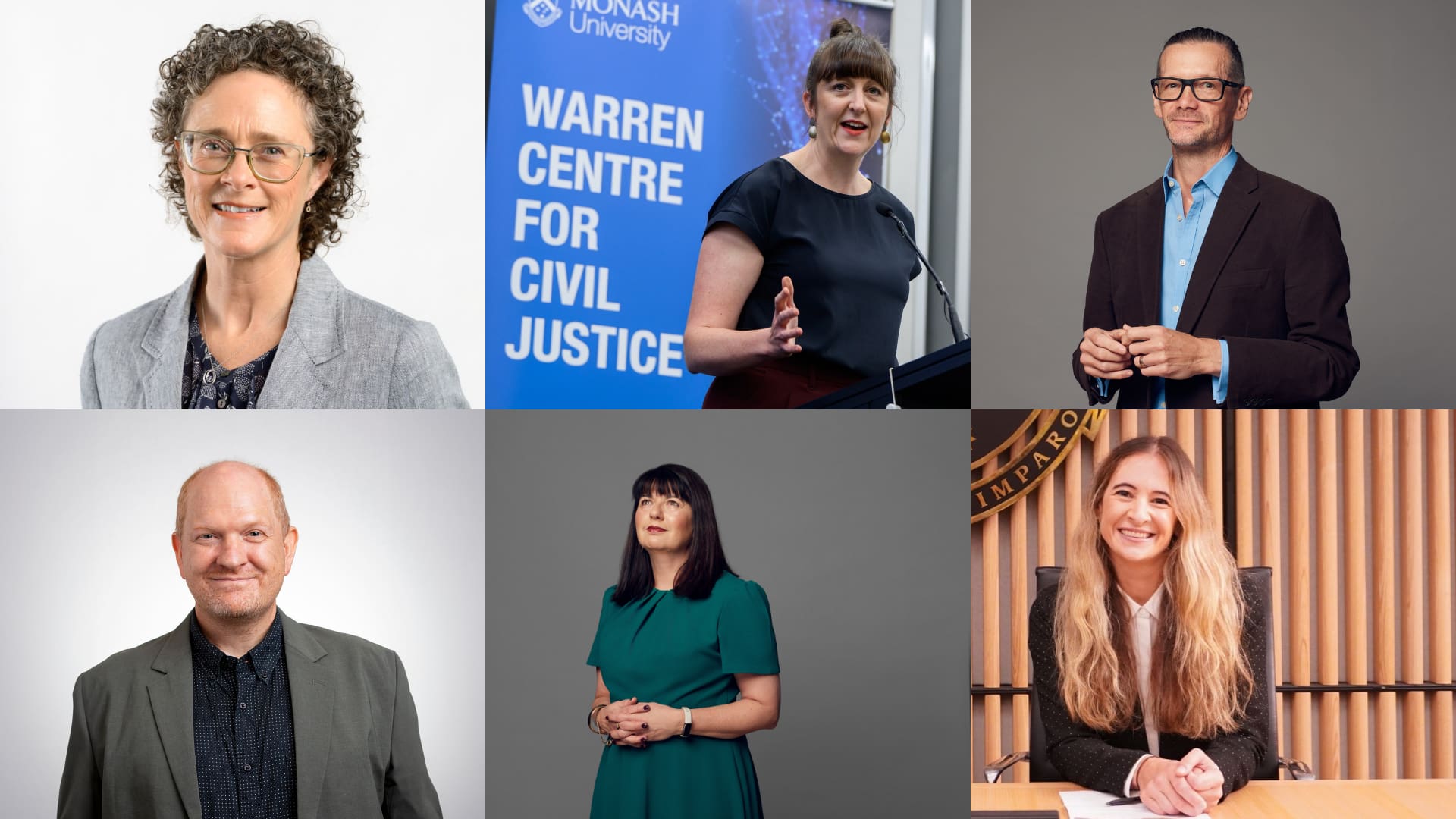 Julie Debeljak, Genevieve Grant, Paul Burgess, Mel Marquis, Sally Andersen, Tamara Wilkinson