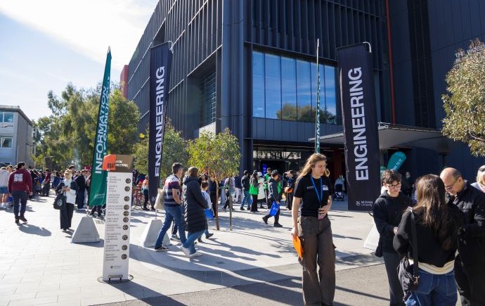 Study area zone at Monash Open Day