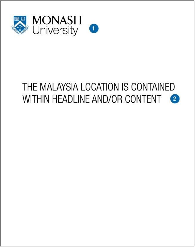 Malaysia Monash University level location