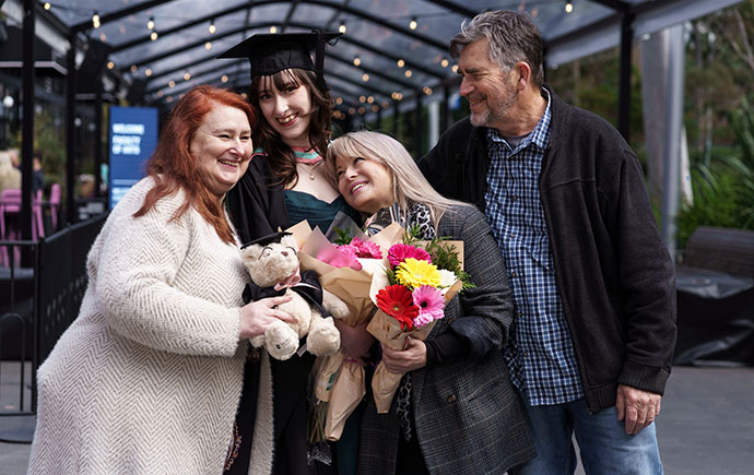 Crystal’s family are so proud of her incredible achievements