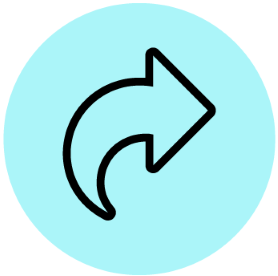 Optimistic tone of voice icon