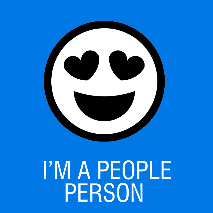 I'm a people person