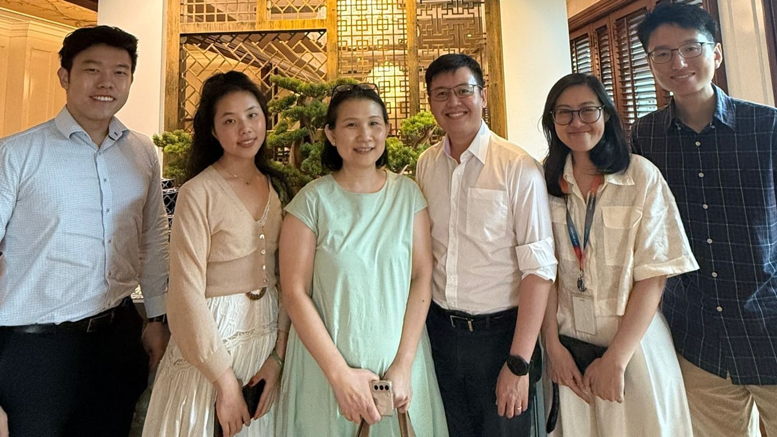 Jessica With her Practice Group