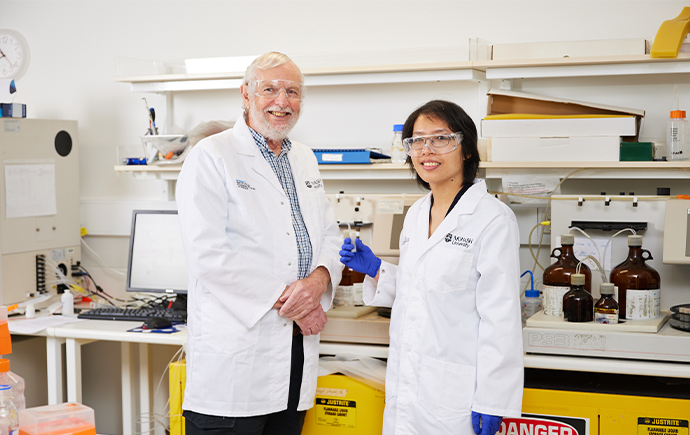 Professor Ray Norton and Dr Dorothy Wai