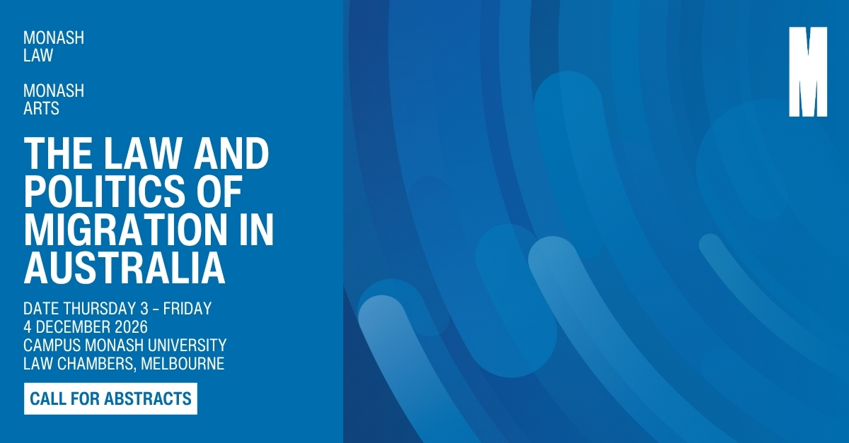 The Law and Politics of Migration in Australia