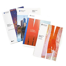 Flyers and brochures