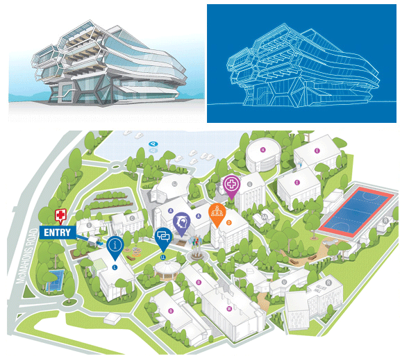 Example of 3D Architecture illustration
