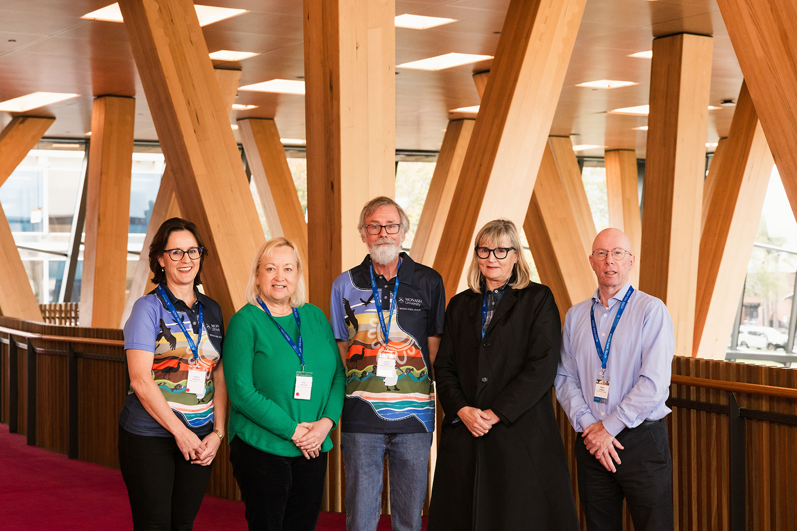 Professor Belinda O'Sullivan, Professor Riitta Partenan,Professor Shane Bullock, Professor Michelle Leech and Professor Wayne Hodgson