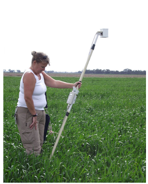 CROPSCAN multispectral radiometers