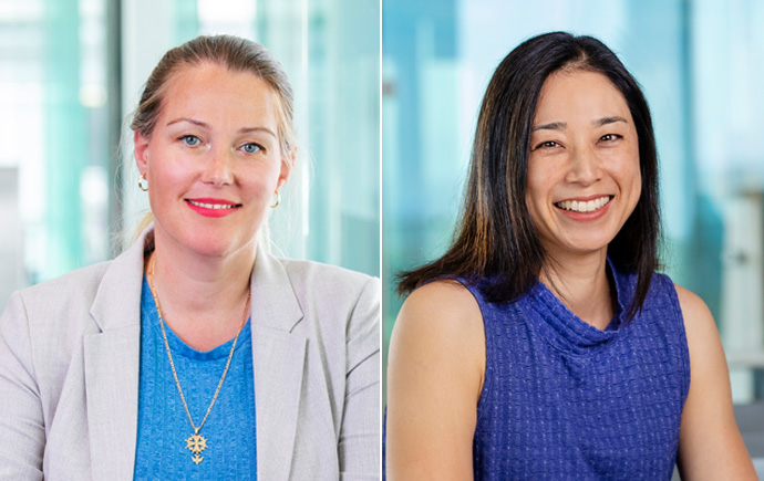 Associate Professor Sonja de New and Associate Professor Nicole Black