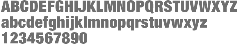 Helvetica neue extra black condensed