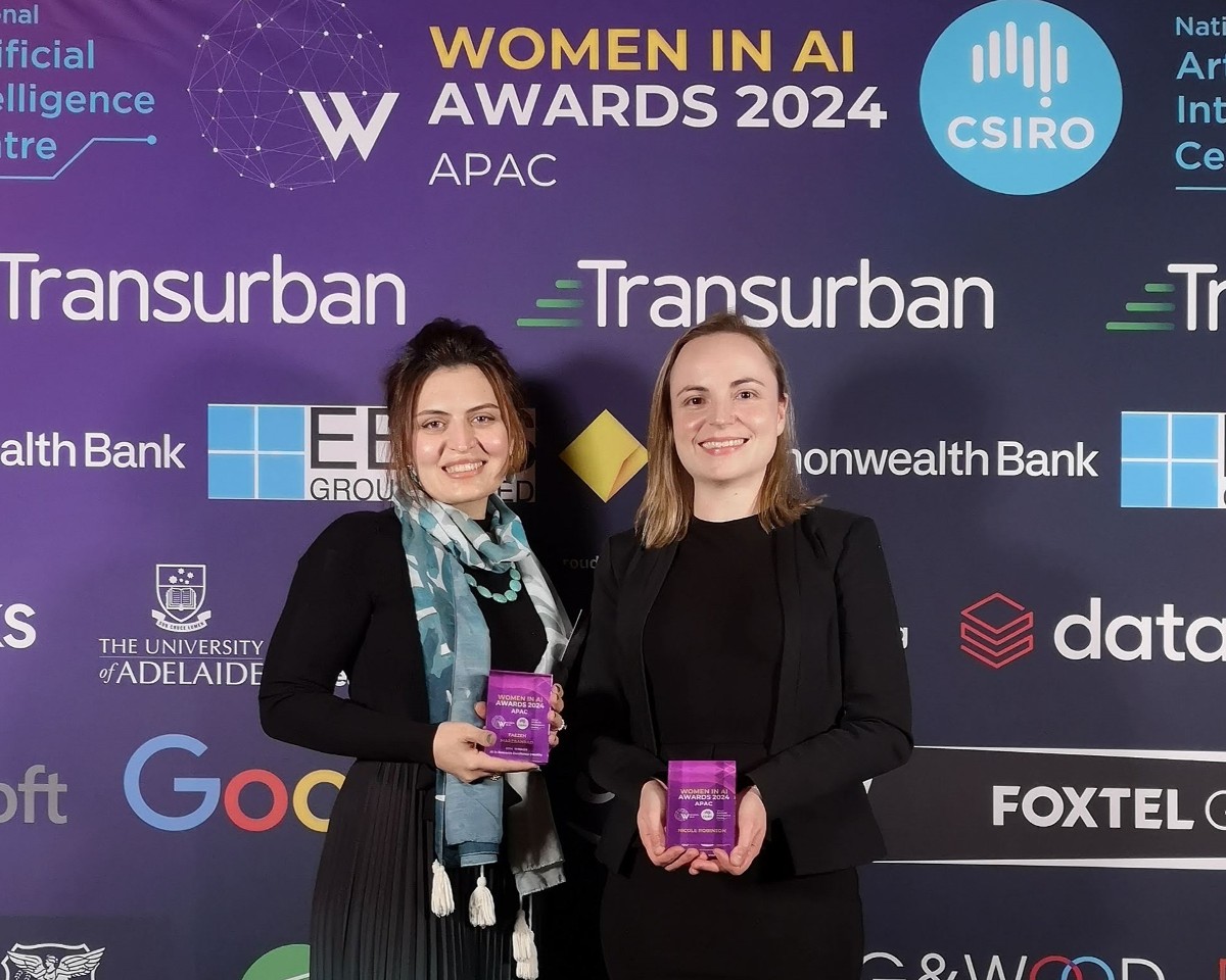 Dr Fae Marzbanrad and Dr Nicole Robinson
