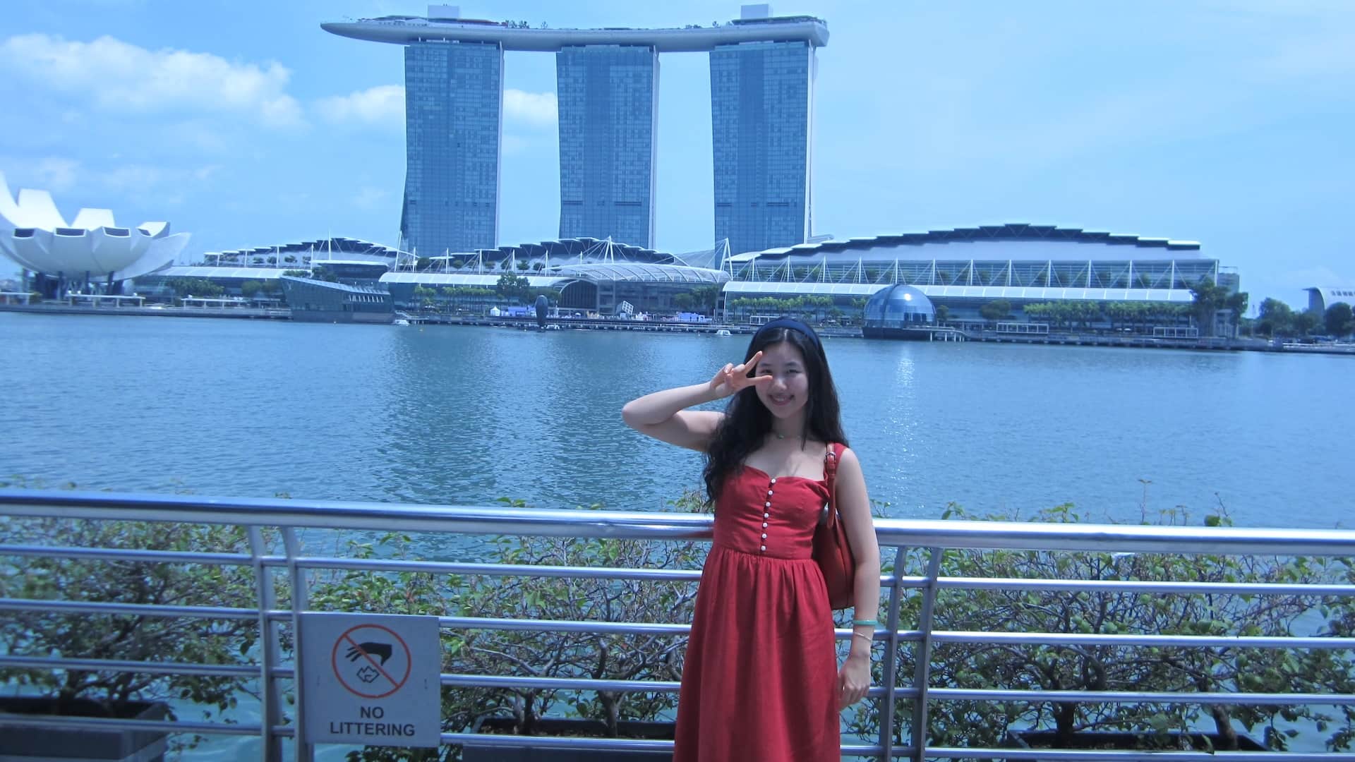 Jessica Exploring Singapore