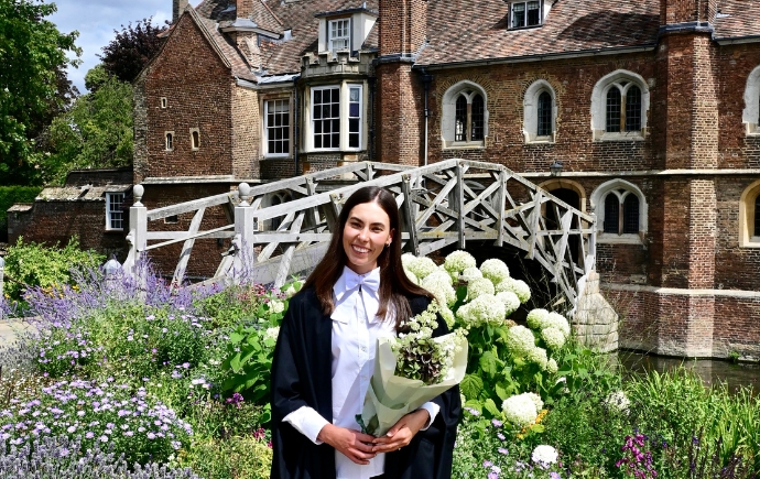 Hannah Mitchell at Cambridge.