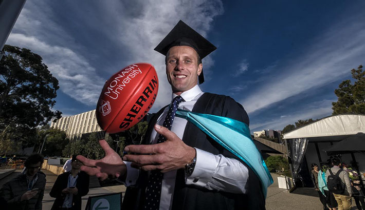 Brad Sewell received MBA